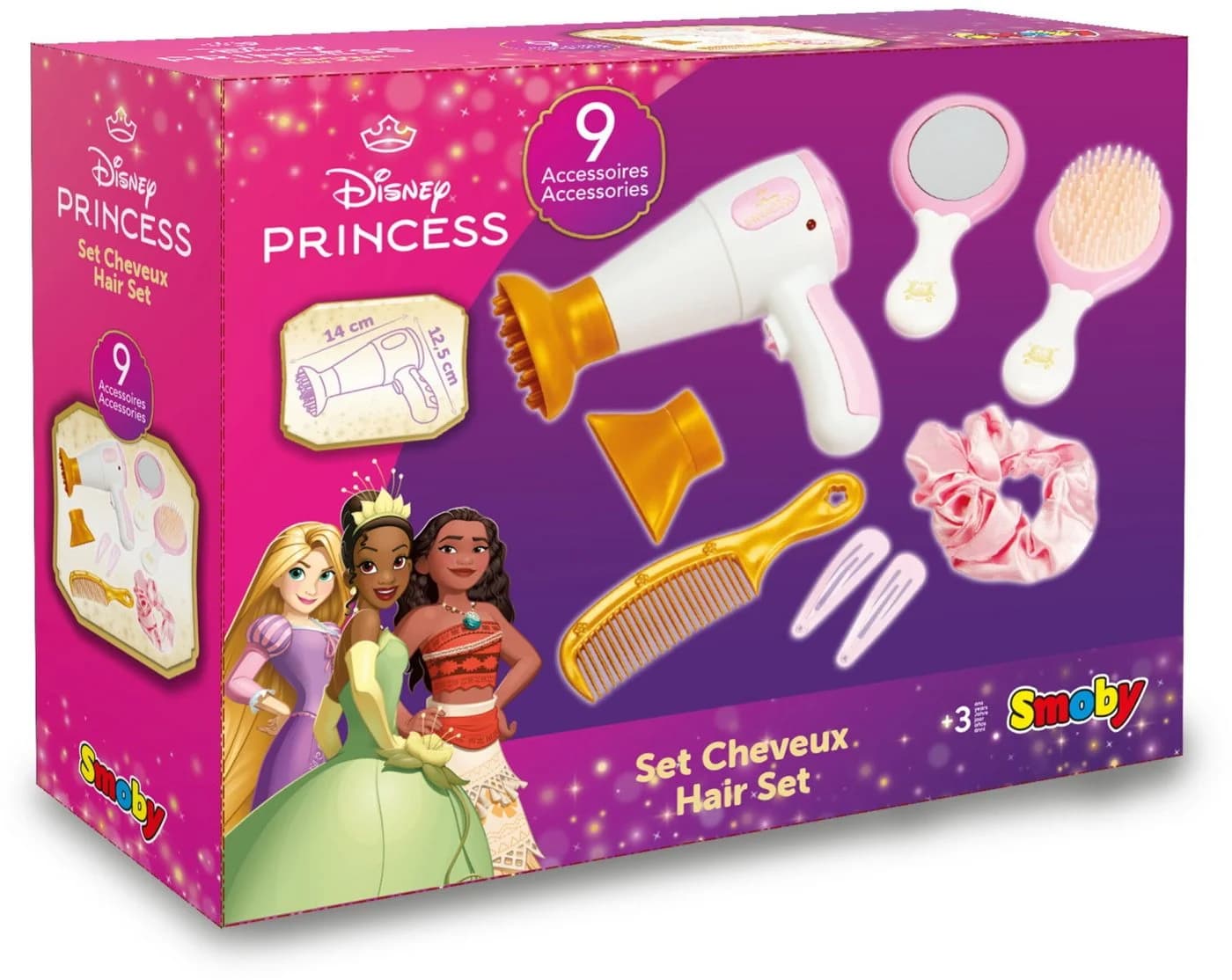 Smoby Disney Princess Haarstyling-Set Spielzeug Rollenspiel - Bild 2