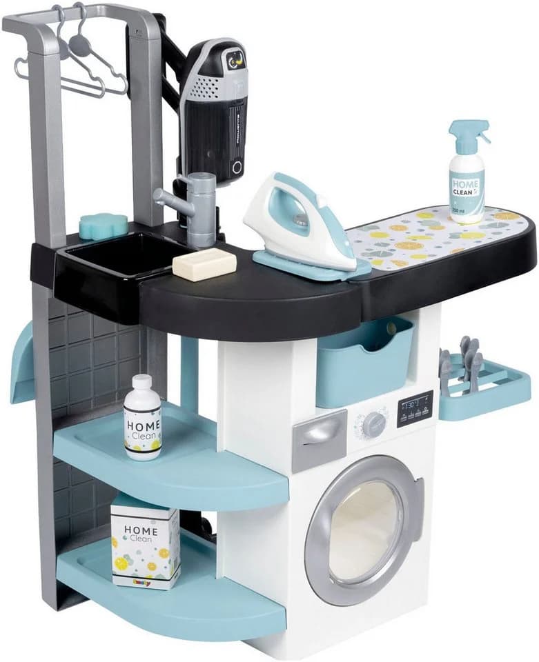 Smoby Kinder-Waschmaschine Rowenta Haushalts-Set Bunt - Bild 2