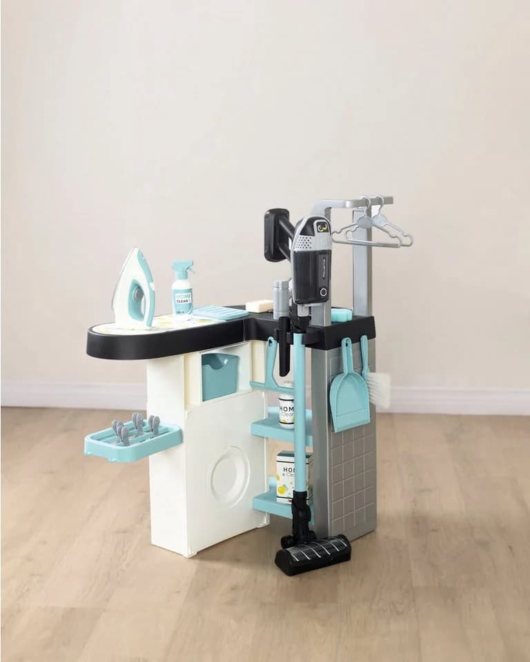 Smoby Kinder-Waschmaschine Rowenta Haushalts-Set Bunt - Bild 5