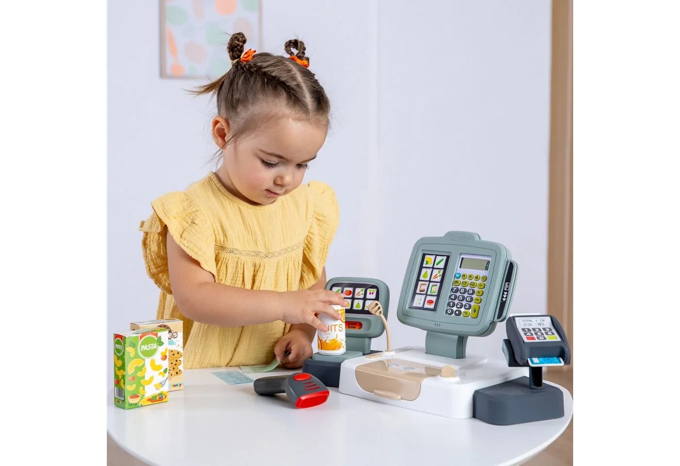 Smoby Spielkasse Supermarktkasse XL mit Licht & Sound