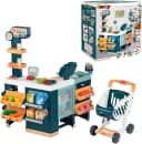 Smoby Supermarkt Maxi mit Einkaufswagen blau Sound Lichteffekte Bild 3