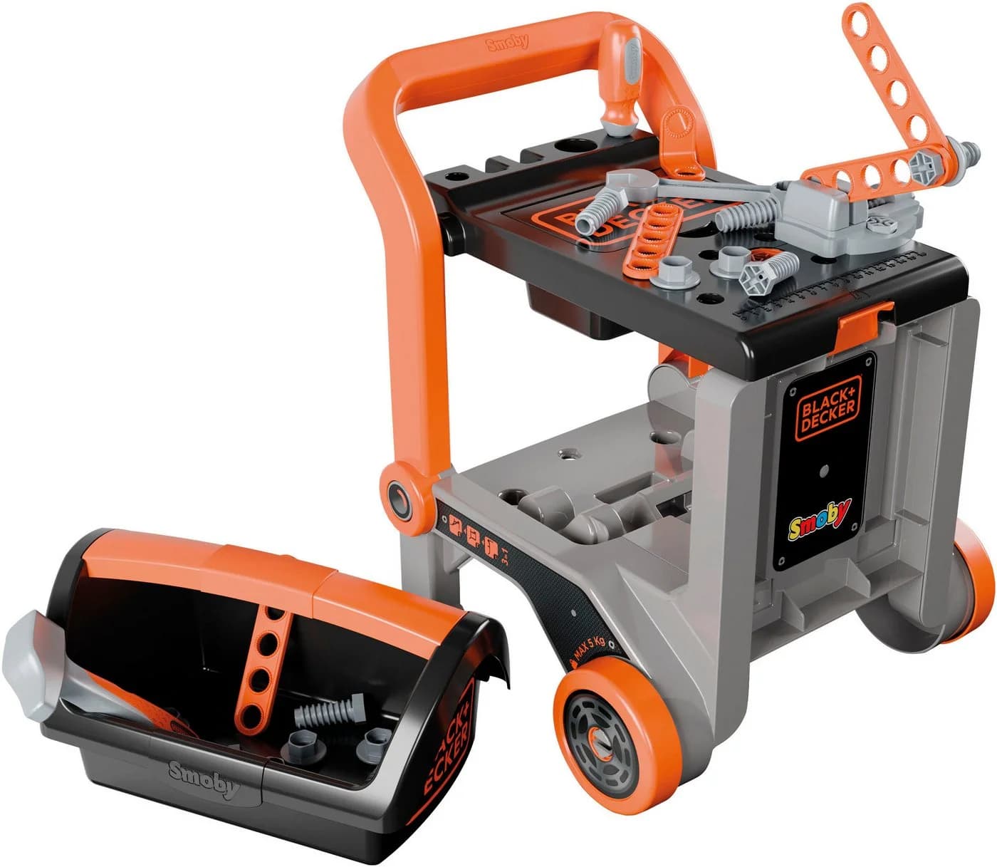 Smoby Spielwerkbank Black+Decker Bunt Rollenspielzeug - Bild 2