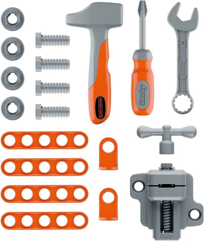 Smoby Spielwerkbank Black+Decker Bunt Rollenspielzeug - Bild 3