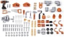 Smoby Black+Decker Mega Werkbank Center Schwarz/Orange Spielzeug Bild 1