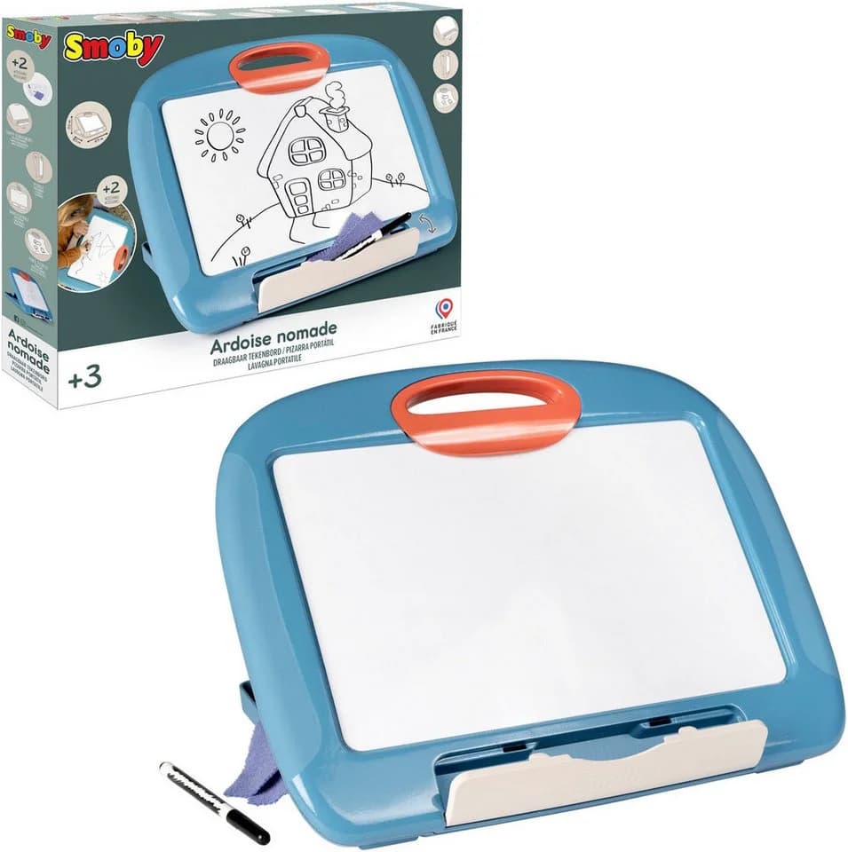 Smoby Tisch-Maltafel Bunt Abwischbare Schreibfläche - Bild 2