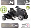 Smoby Trettraktor Farmer XL Schwarz mit Anhänger Bild 3