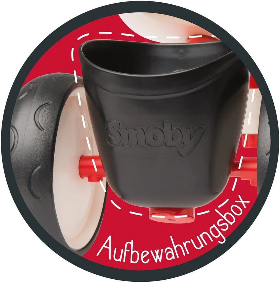Smoby Rutscher Rookie rot-beige mit Metallrahmen - Bild 5