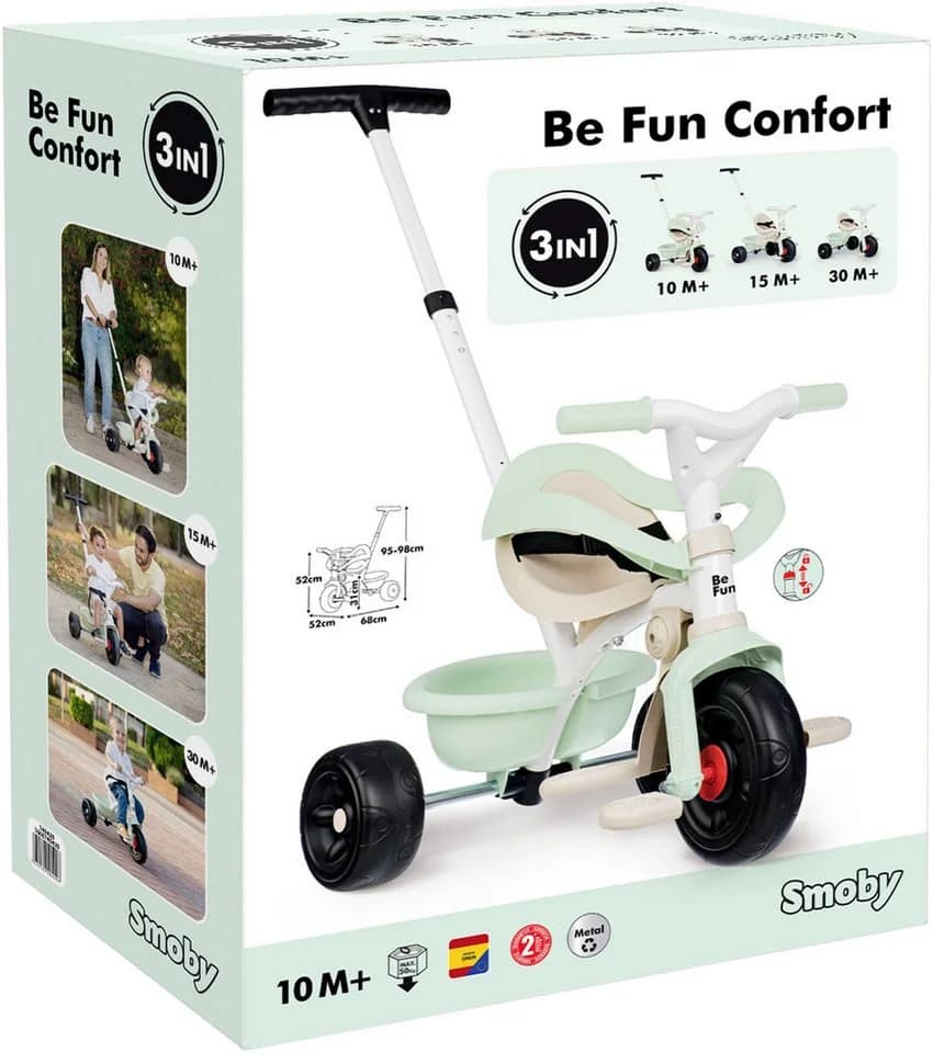 Smoby Dreirad Be Fun Komfort Made in Europe - Bild 5