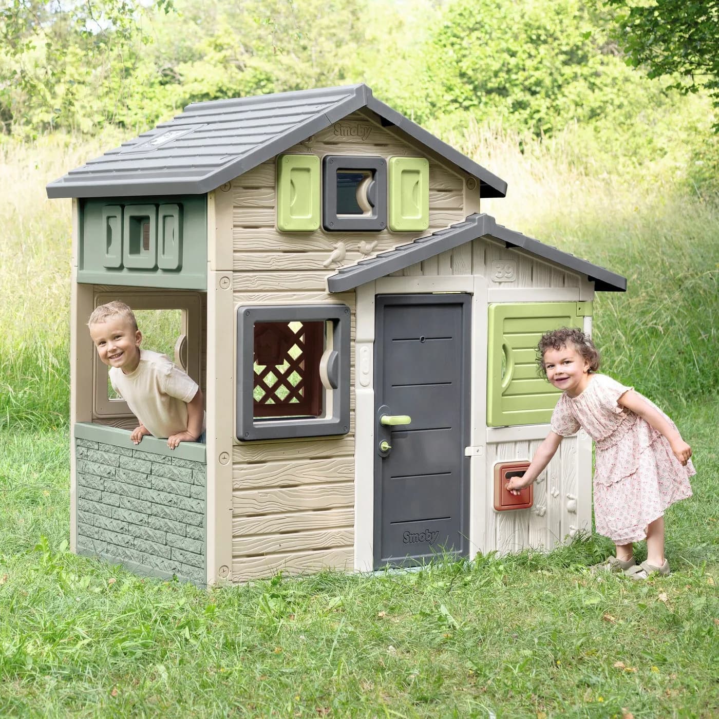 Smoby Life Evo Friends Spielhaus Bunt Kunststoff - Bild 3