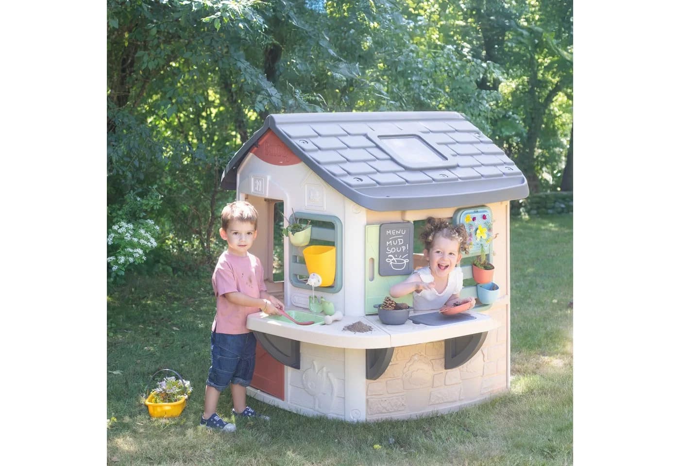 Smoby Outdoor-Spielküche Matschküche Kunststoff - Bild 4