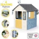Smoby 4-Seasons Spielhaus Bunt mit Wetterstation Bild 1