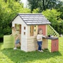 Smoby Life Spielhaus Natur mit Küche Bunt Bild 4