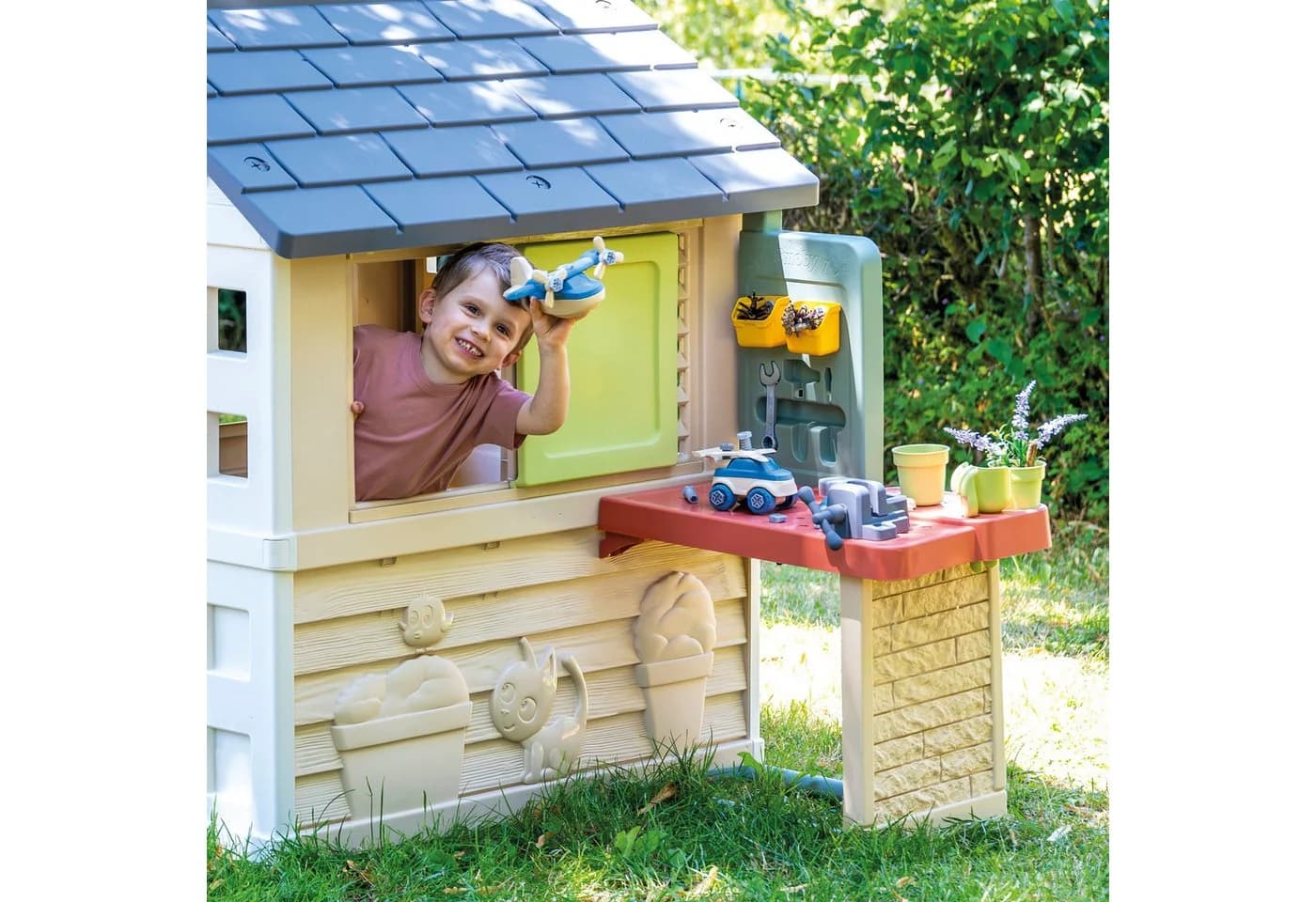 Smoby Spielhaus Smoby Life Werkbank Made in Europe - Bild 5