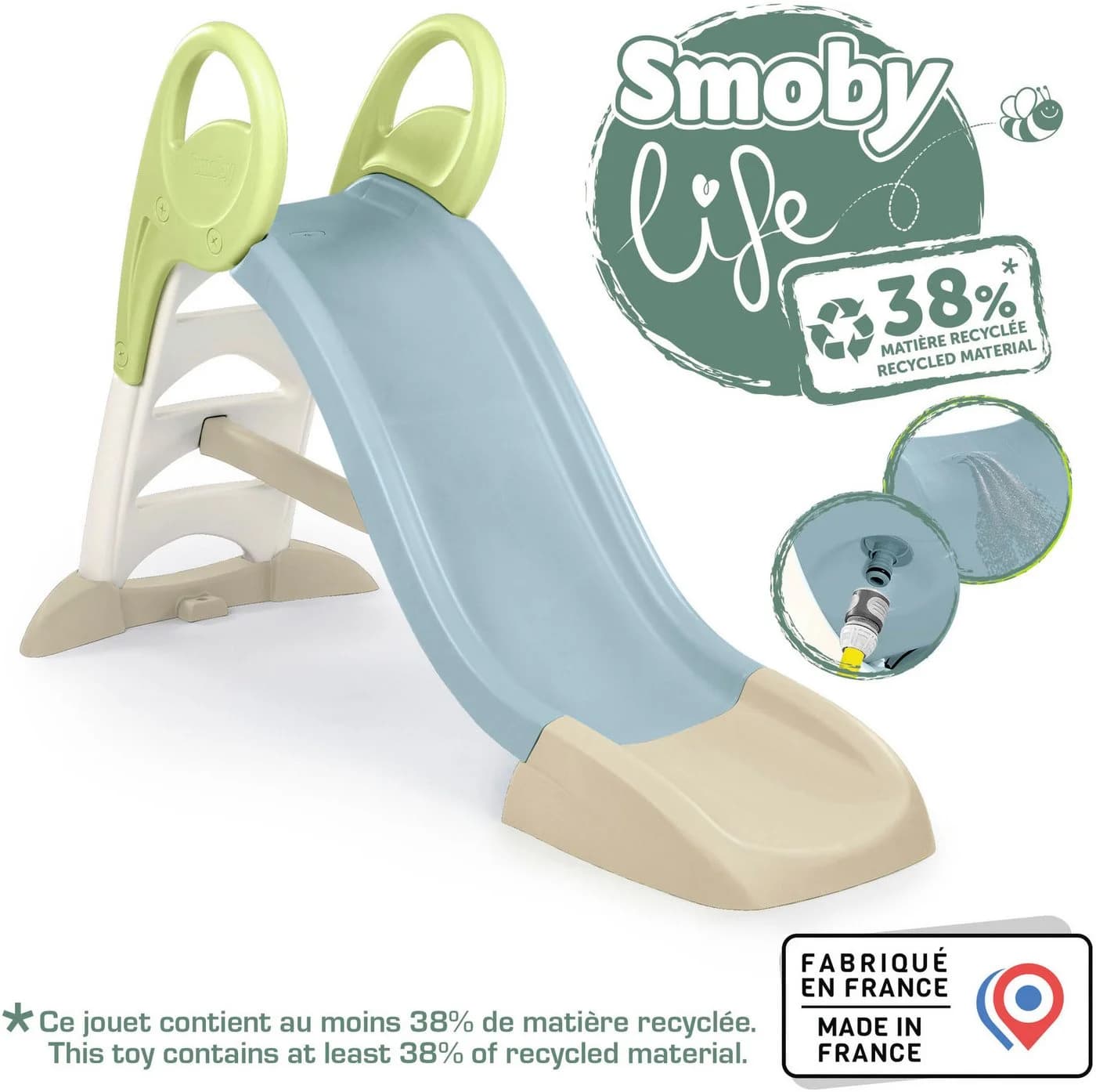 Smoby Life Rutsche GM Wasserrutsche Bunt