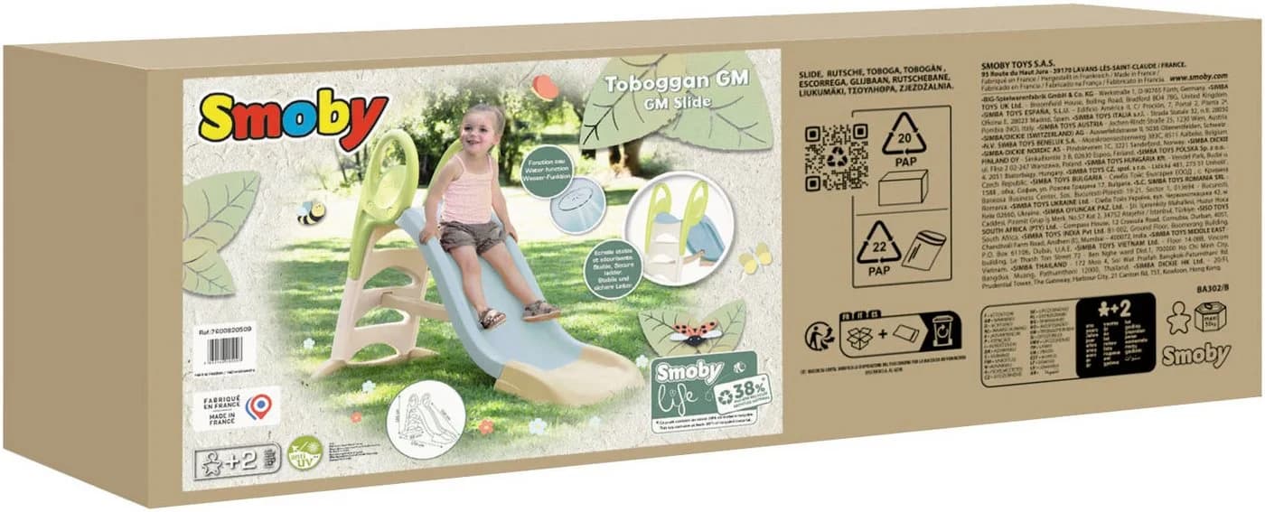 Smoby Life Rutsche GM Wasserrutsche Bunt - Bild 5