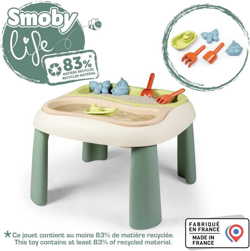 Smoby Life Sand- und Wasserspieltisch Bunt UV-beständig - Bild 3