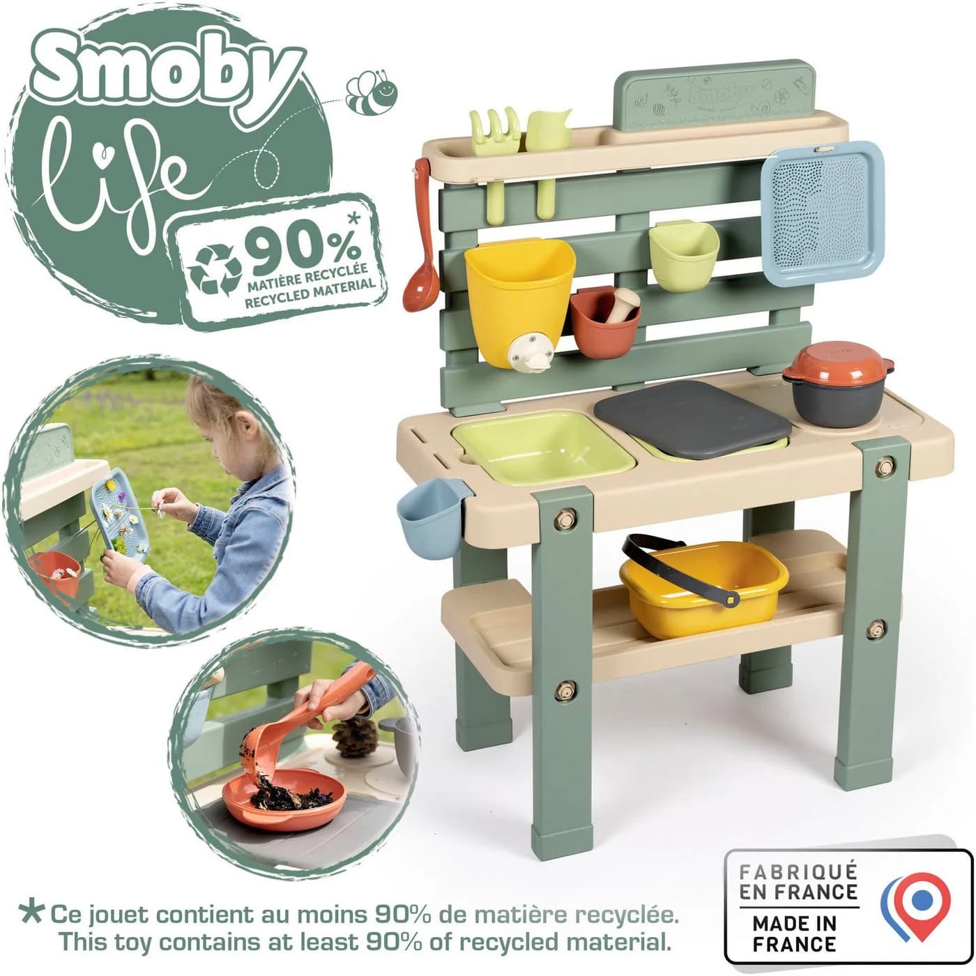 Smoby Life Matschküche Outdoor Bunt Kunststoff - Bild 3