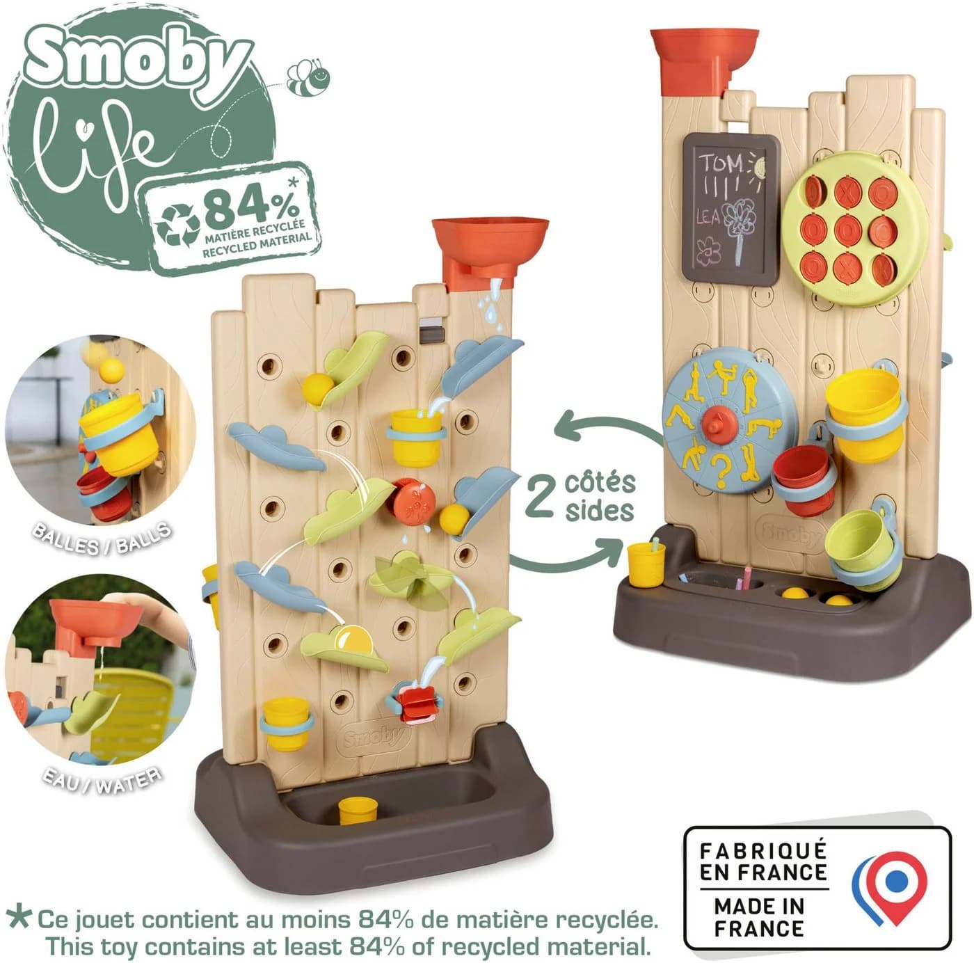 Smoby Life Activity Wall 6-in-1 Spielcenter Bunt Motorikspielzeug