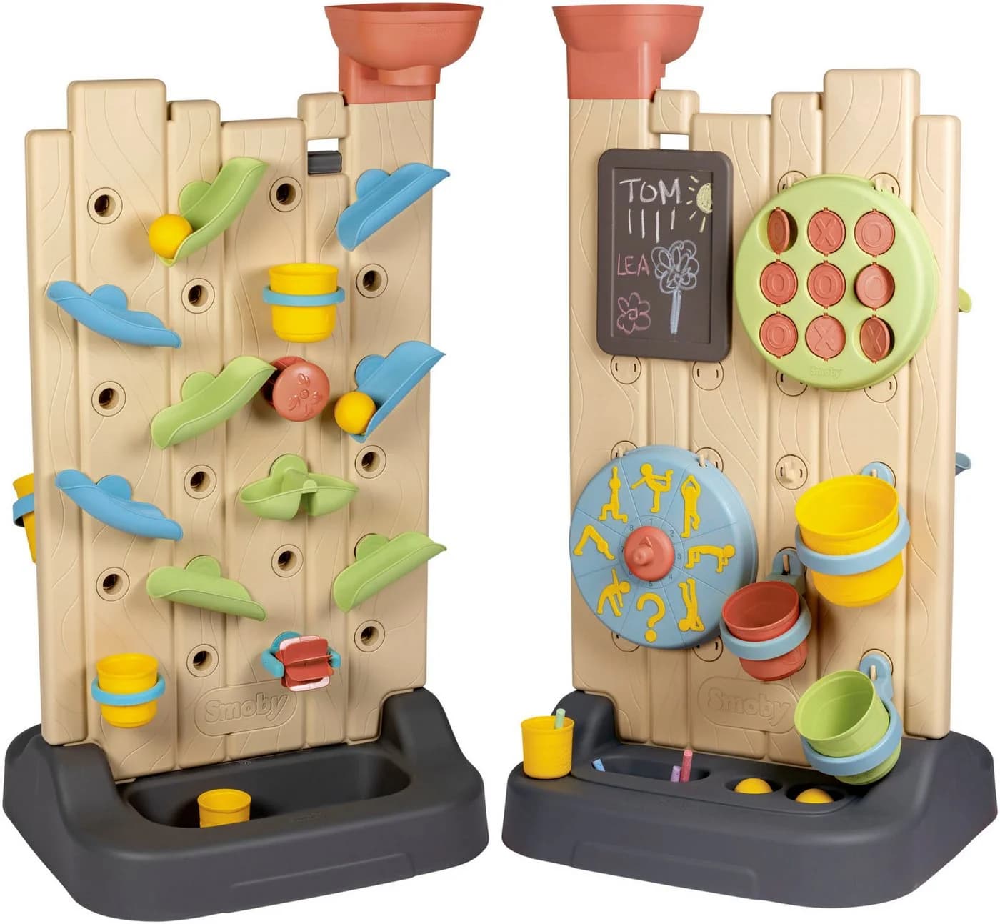 Smoby Life Activity Wall 6-in-1 Spielcenter Bunt Motorikspielzeug - Bild 2