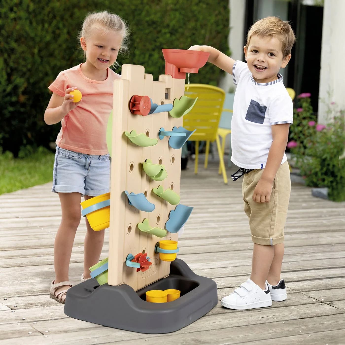 Smoby Life Activity Wall 6-in-1 Spielcenter Bunt Motorikspielzeug - Bild 4