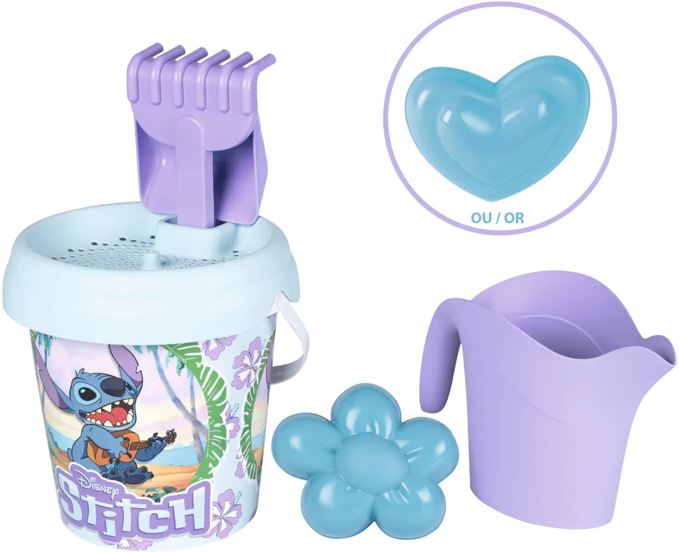 Smoby Sandform-Set Outdoor Disney Stitch Eimergarnitur