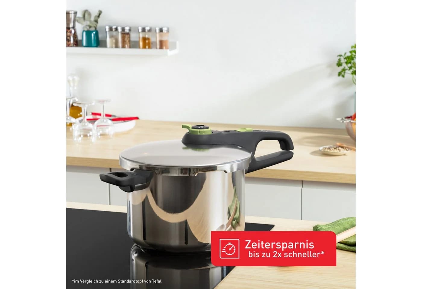 Schnellkochtopf TEFAL Secure Trendy Silber 6 l - Bild 3