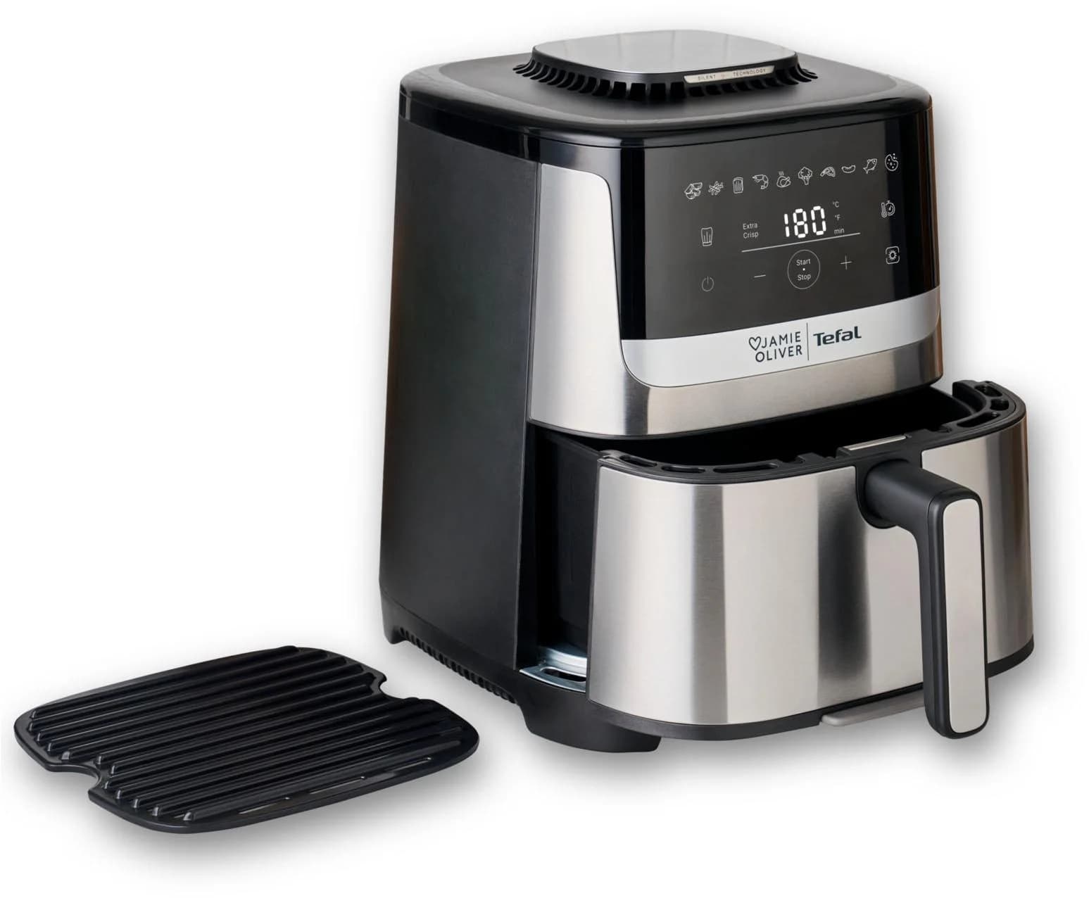 TEFAL Heißluftfritteuse Jamie Oliver by Tefal EY55JD Easy Fry Silence Deluxe