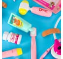 Ikonka Spielzeug-Arztkoffer 35-teilig mit Licht, Sound & Kostüm Rosa Bild 3