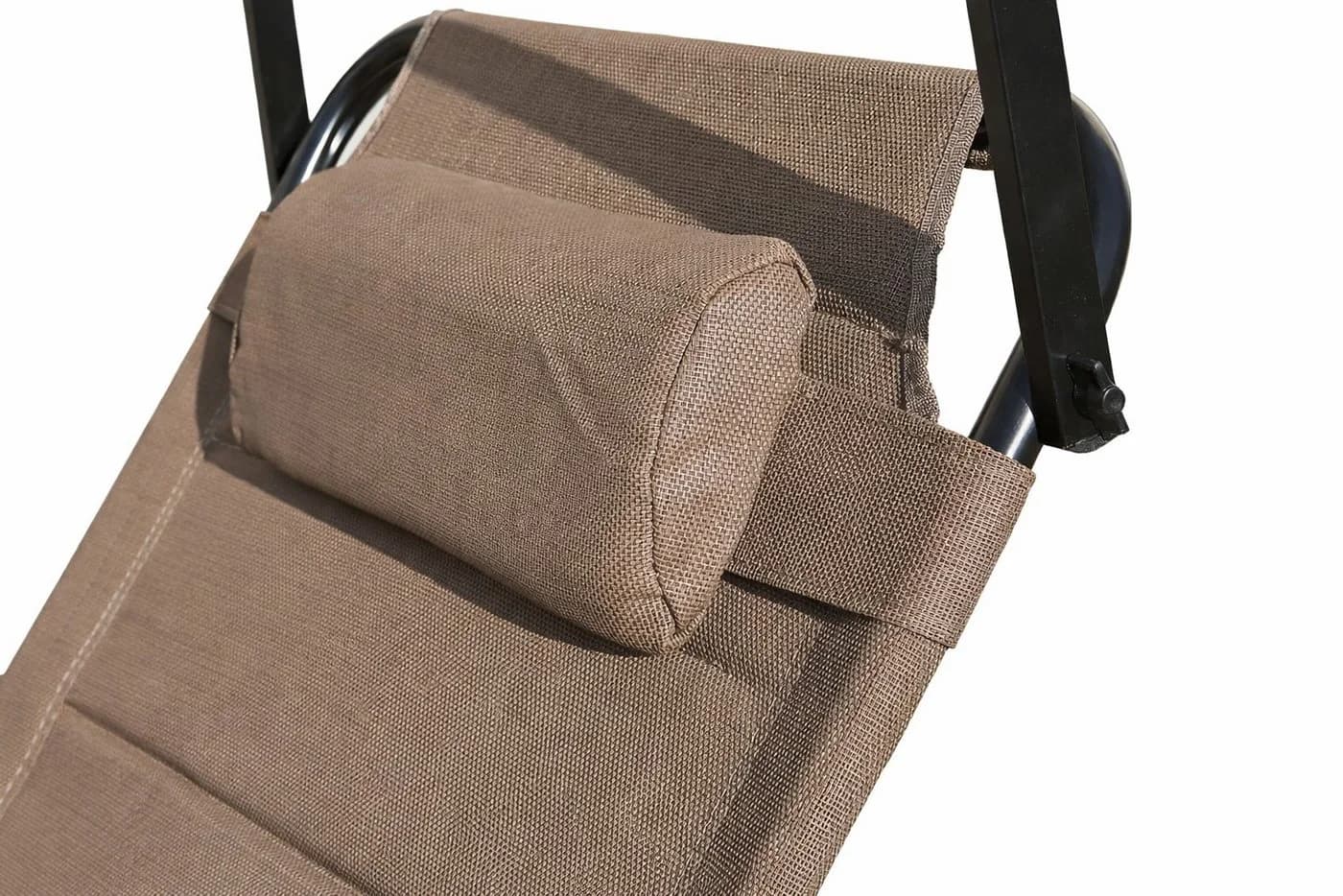 Linder Exclusiv Gartenliege XXL mit Sonnendach klappbar - Bild 5