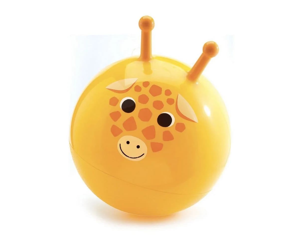 DJECO Hüpfball Ergonomischer Hüpfball für Kinder, rutschfest, Ø 40–45 cm, bis 60 kg - Bild 2