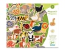 DJECO Magnimo Holz-Magnete 36 bunte Tierfiguren ab 2 Jahren Bild 2