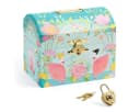 Elegante Ballerina Spardose aus Holz und Metall Bild 2