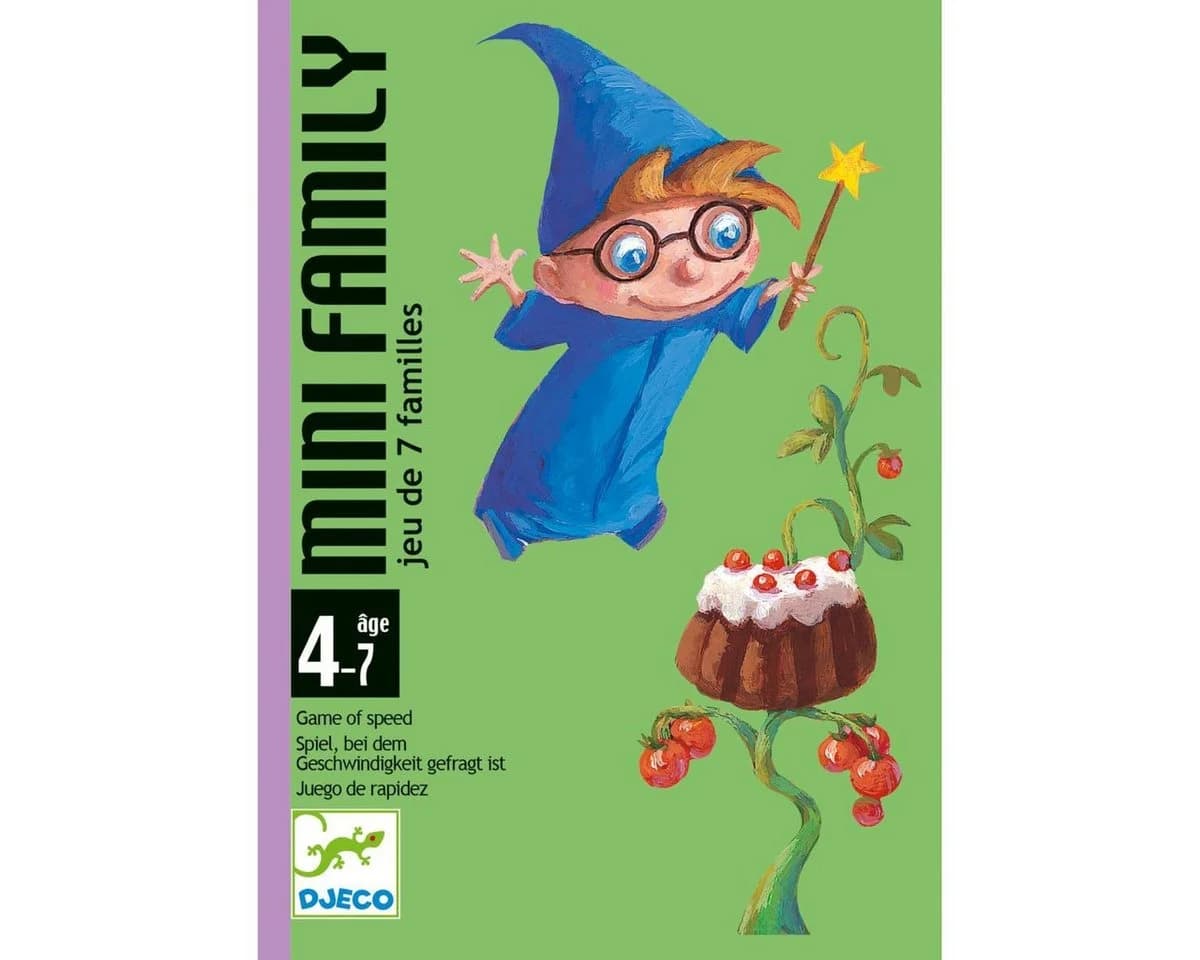 Djeco Kartenspiel Mini Family Quartettspiel für Kinder ab 4 Jahren - Bild 2