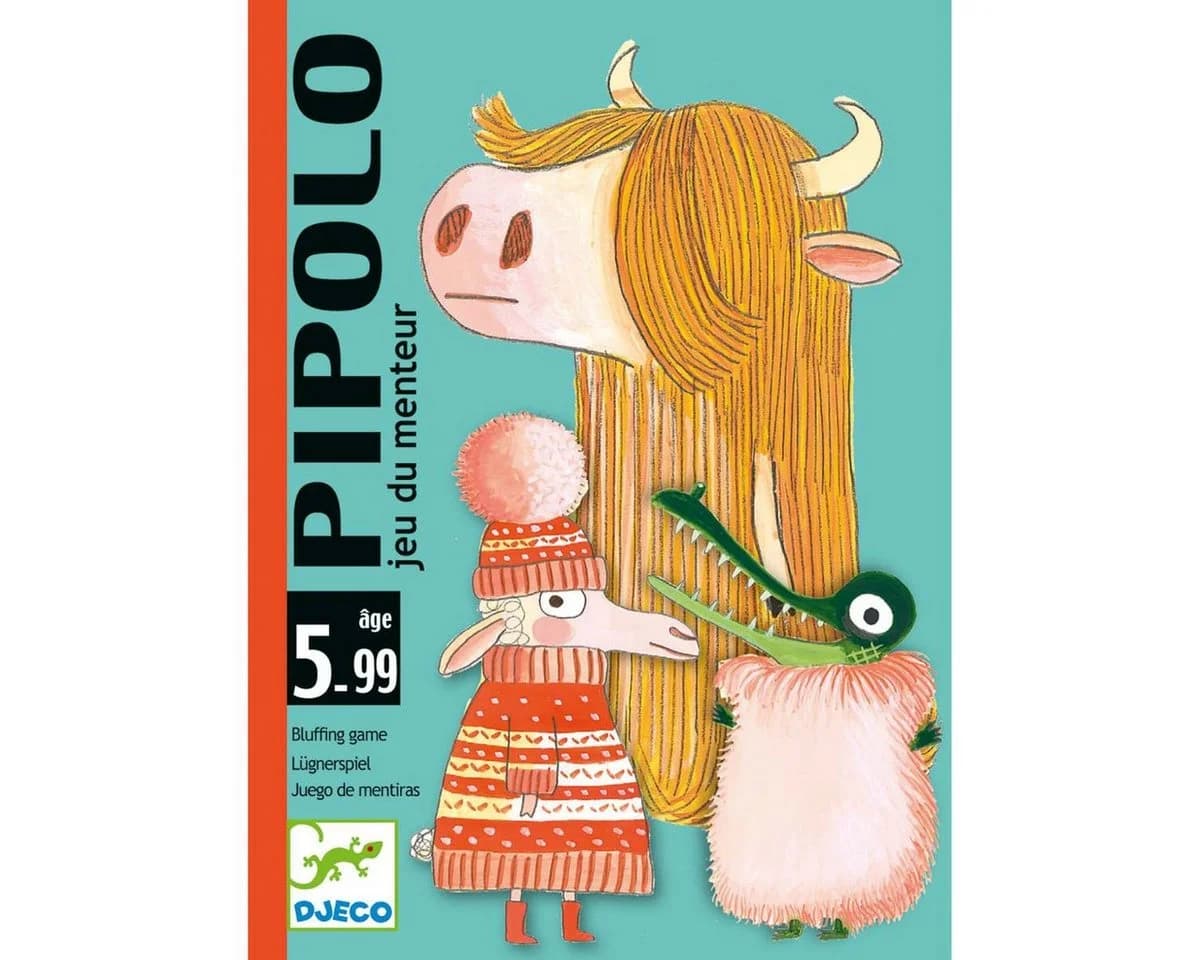 DJECO Kartenspiel "Pipolo" Lustiges Bluffspiel für Kinder ab 5 Jahren - Bild 2