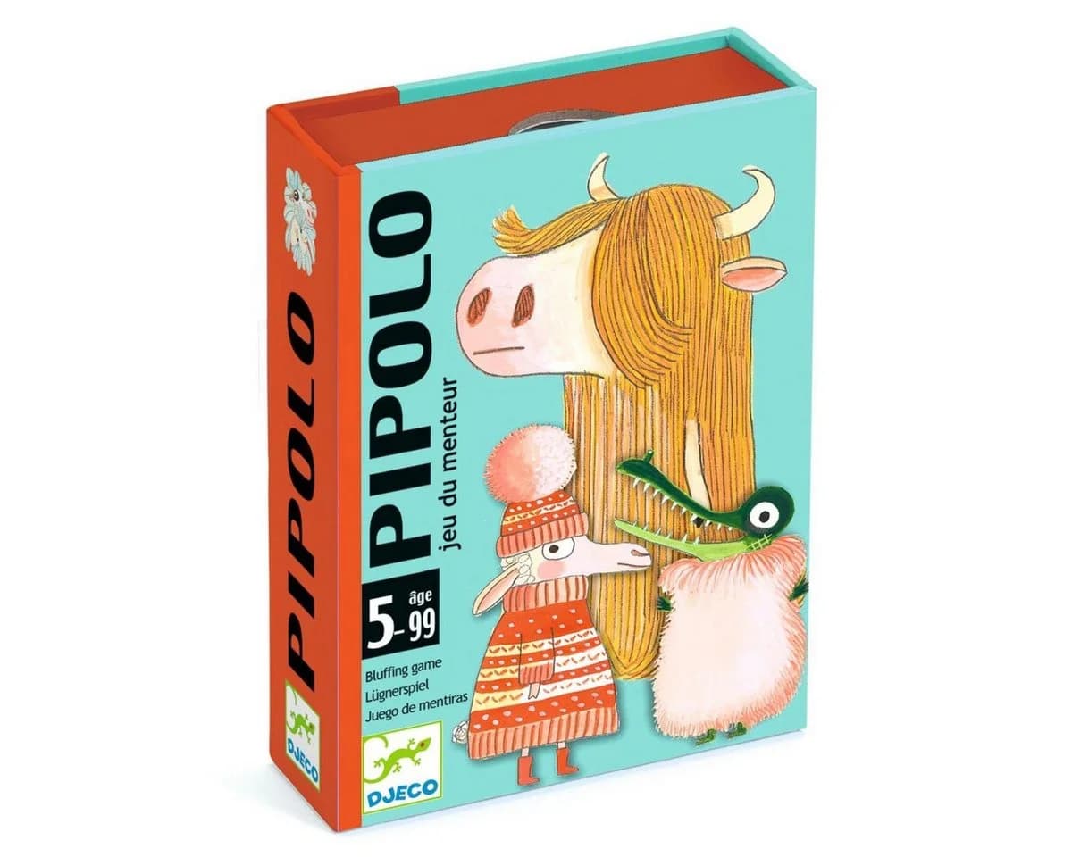 DJECO Kartenspiel "Pipolo" Lustiges Bluffspiel für Kinder ab 5 Jahren - Bild 3