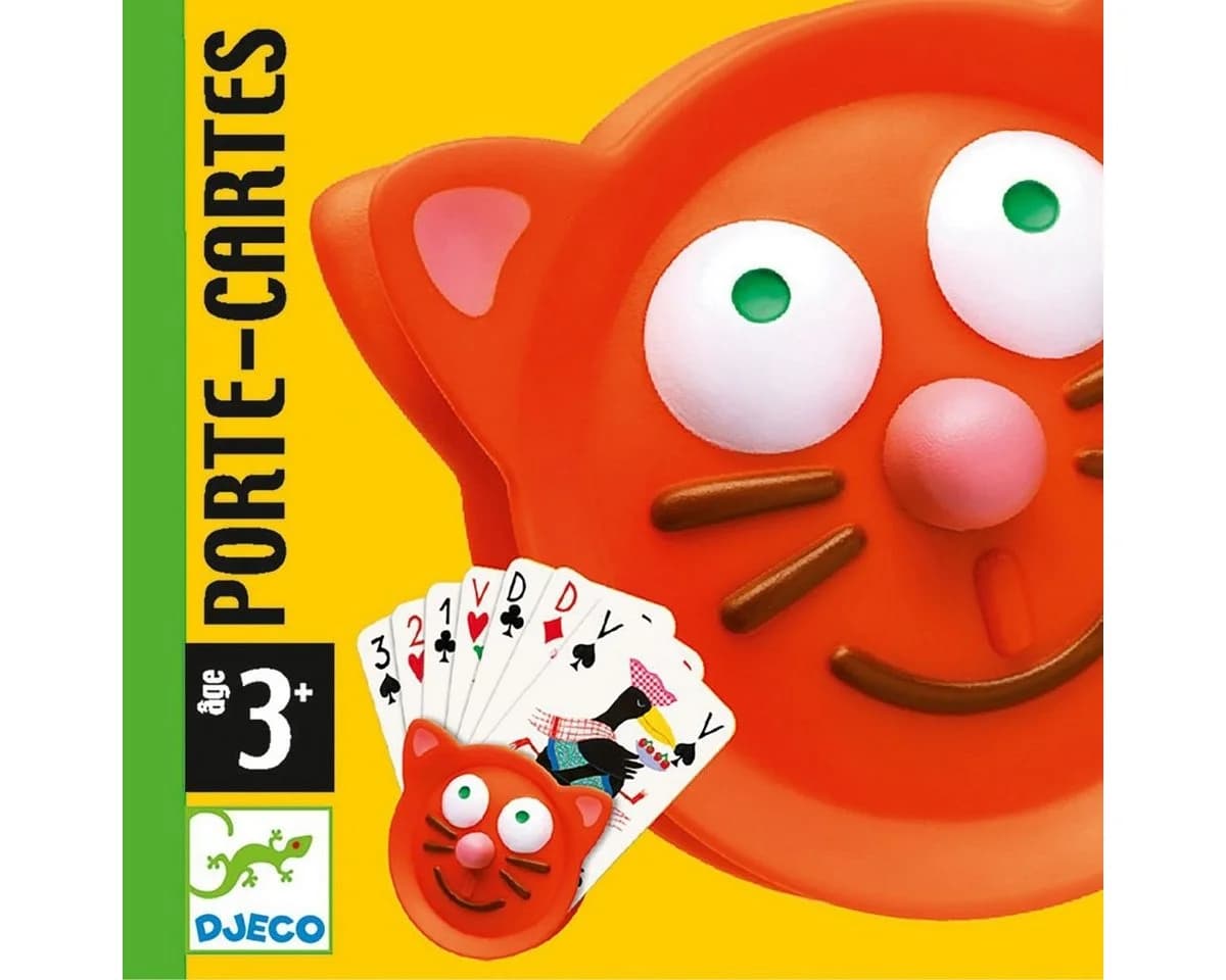 DJECO Spiel Kartenhalter Katzendesign Kinder Kunststoff - Bild 3
