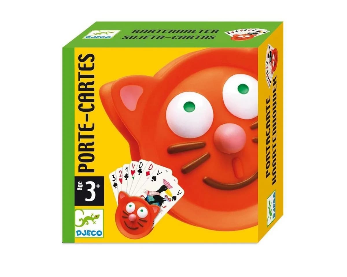 DJECO Spiel Kartenhalter Katzendesign Kinder Kunststoff - Bild 4