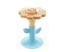 DJECO Baby Swipi Saugrassel Blume Holz Rassel für Babys ab 3 Monaten Bild 2
