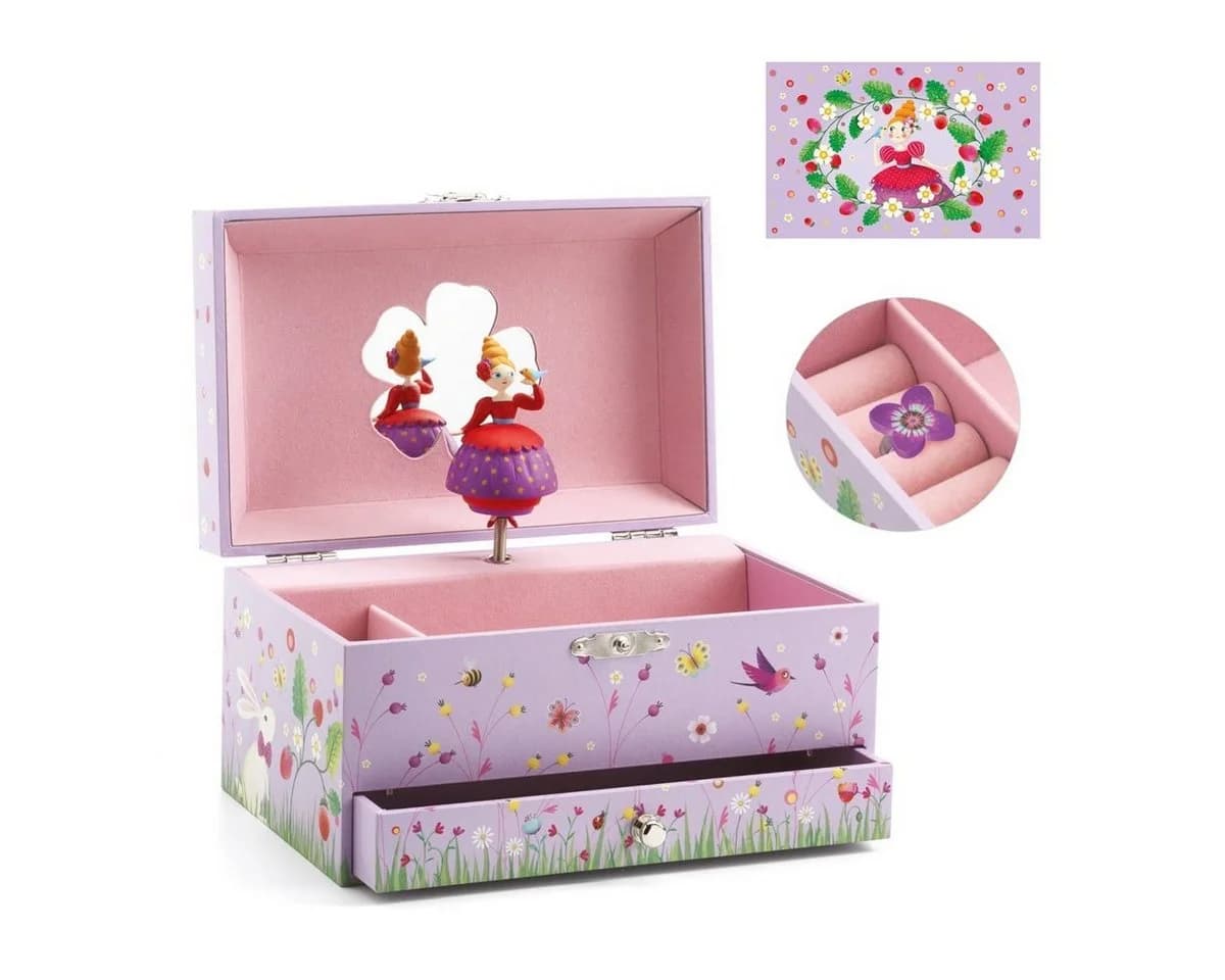 DJECO Musik Schmuckkästchen Prinzessin DJ06599