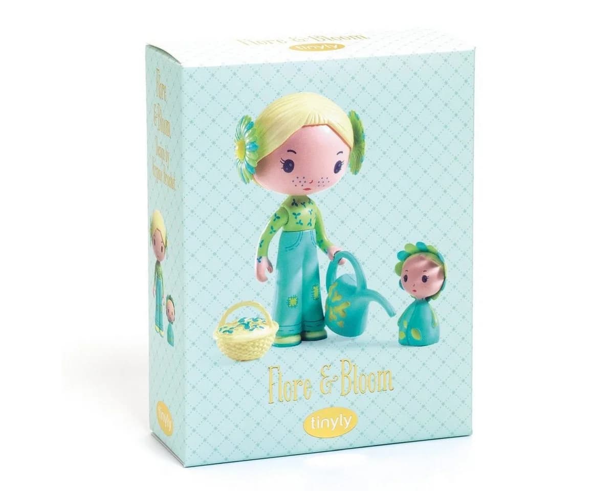 DJECO Spielfigur Tinyly Flore & Bloom Grün Set