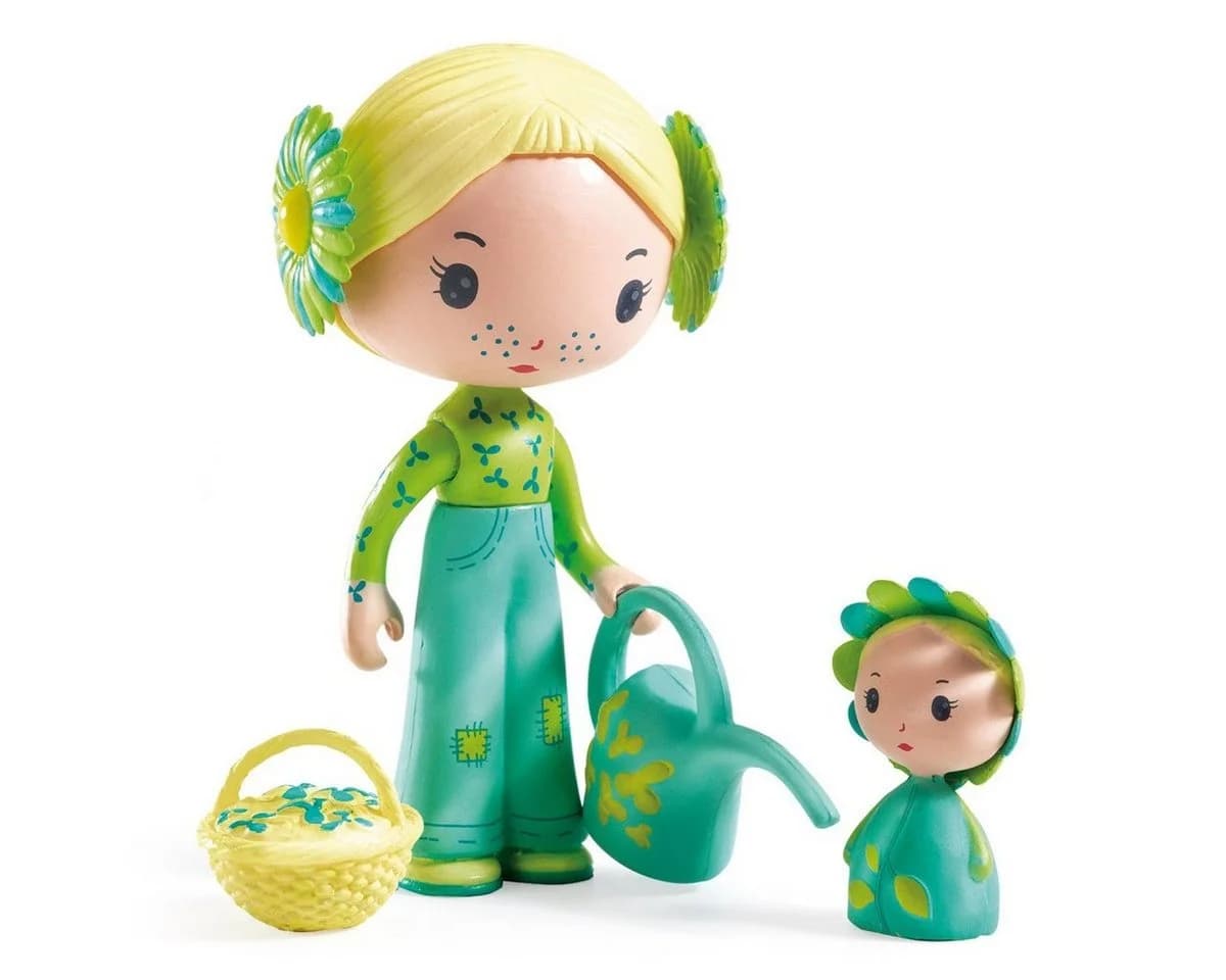 DJECO Spielfigur Tinyly Flore & Bloom Grün Set - Bild 2