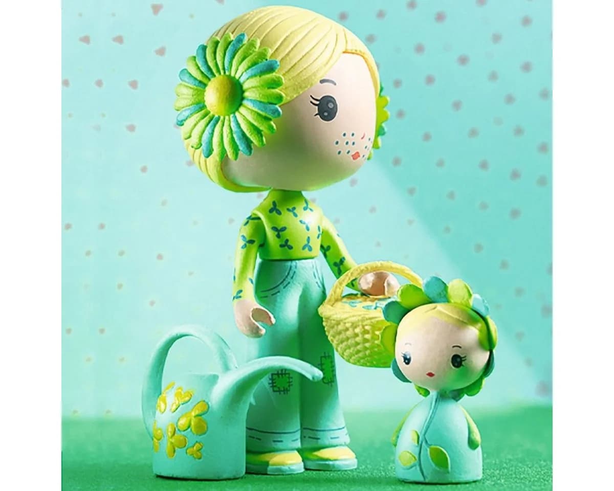 DJECO Spielfigur Tinyly Flore & Bloom Grün Set - Bild 4