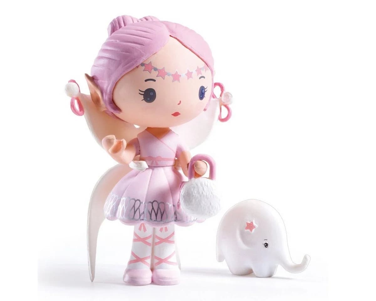 Djeco Spielfigur Tinyly Elfe & Bolero pink Set - Bild 2