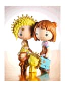 DJECO Puppenhaus Tinyly: Sunny & Mia, Puppenhaus in Wolkenform Bild 1