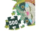 Djeco Puzz’Art Puzzle Faultier 500 Teile Silhouette ab 8 Jahren mit Poster Bild 3