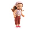 DJECO Puppenkleidung Pomea Set Lovely Burgundy für Puppen von 32 cm Bild 1