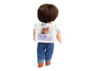 DJECO Puppen-Schultasche Pomea mit Kuschelhase, Mini-Rucksack Bild 3