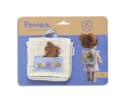 DJECO Puppen-Schultasche Pomea mit Kuschelhase, Mini-Rucksack Bild 5