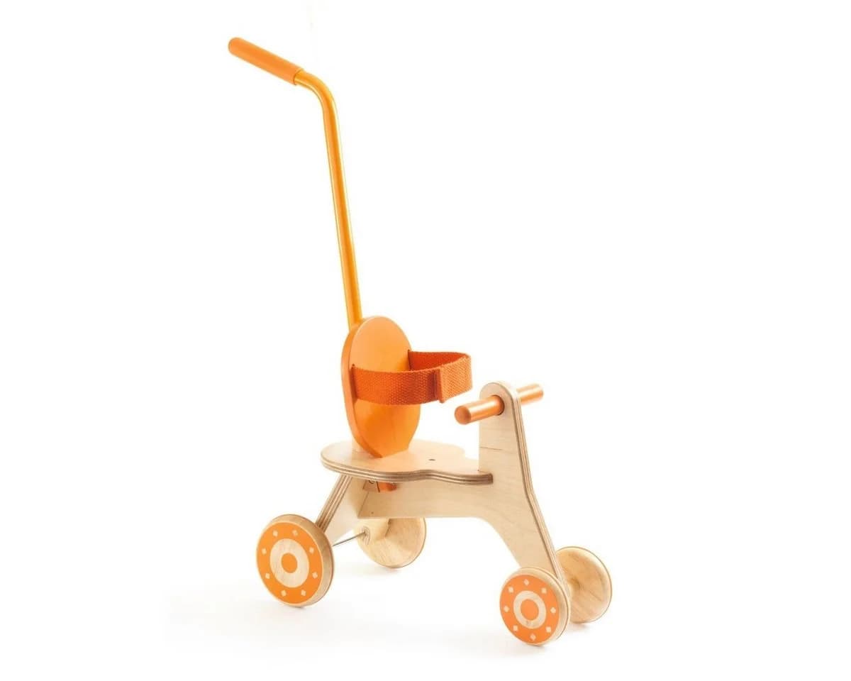 DJECO Puppenfahrzeug Pomea Mini-Dreirad mit Sicherheitsgurt - Bild 2