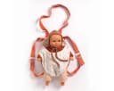 DJECO Puppen Tragetasche Pomea Lavender mit verstellbaren Trägern Bild 1